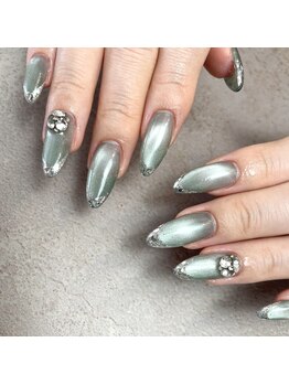 アンドエミニー エン ラボーテ(& EMINY 艶 la beaute)/マグネットネイル