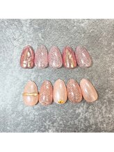 ネイルアンドアイラッシュ アール(ar)/シンプルなトレンドコース