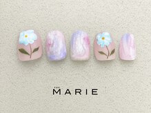 ザ マリー 三条店(THE MARIE)/5)8000円 アートネイル 0417e