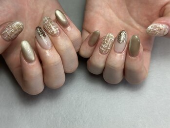 ルフレ(Reflet)の写真/【大人の女性が通うサロン】 いくつになっても指先からキレイに美しく!女性らしい可愛いデザインで魅せる♪