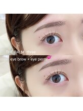 ザ バーム 神楽坂店(THE BALM)/美眉スタイリング×まつげパーマ