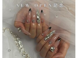 自爪風ネイル/埋め尽くしネイル