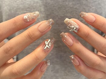 プラス ファースト(Plus 1st)/ツイードネイル♪by nakagawa