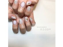 ニコ(nico+)/ミントグリーンのニュアンス