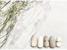 レイ(Lei)/トレンド　チェックネイル