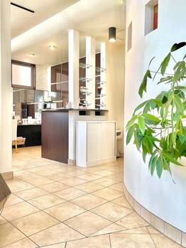 アイラッシュサロン ブラン 新潟西店(Blanc)/開放感のある店内