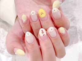 #アニマル#お花#イエロー#春#夏