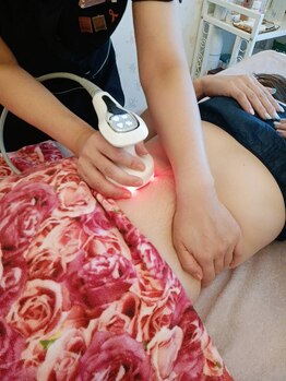 プライベートエステティックサロン アメジスト(AMETHYST)/気になる腹回りにも効果大です。