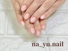 ナユネイル(na_yu.nail)/自爪風クリアネイル 152