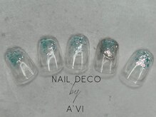 ネイルデコ(nail DECO)/ハンドネイル☆ニュアンスネイル