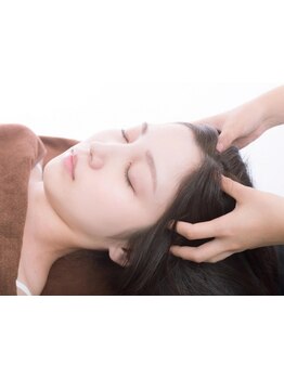 ヘッドスパで癒されたい