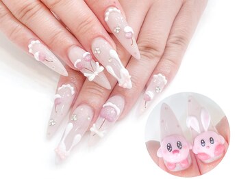 ネイルコレクション ピンク(Nail Collection Pink)/3Dキャラ☆星のカービィ♪