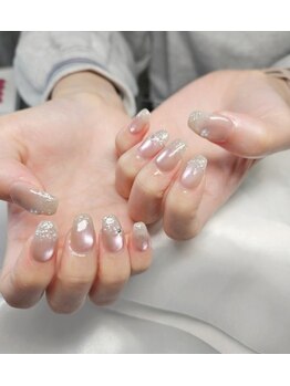 ビュービー ネイル(Beaubie Nail)/持ち込みデザイン　パラジェル