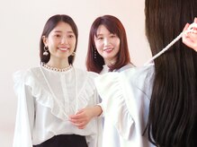 アンドチャーム(&charm)/骨格診断の様子