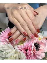 アリス(ALICE)/Hand ワンカラー＋アート２本