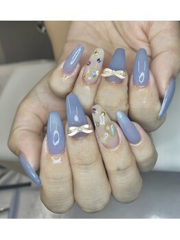 クイーンズビューティーサロン 新宿本店(Queen's beauty salon)/チップ長さ出し 定額コース