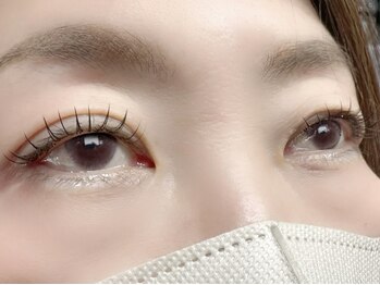 リルバイ(Lilou by)/フラット80本 ダークモカ/YUKI