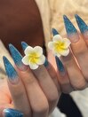 プルメリアネイル
