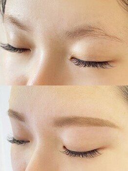 アイブロウメニューがあるサロン