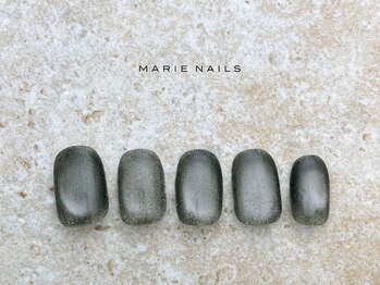 マリー ネイルズアンドラッシュアート モザイクモール港北店(MARIE NAILS & LASH ART)/¥9900 フラッシュマグ 0207b