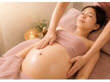 ケーオーガニックエトワールラメール(Korganic etoiles la mere)の雰囲気（認定マタニティセラピストよる植物オイルトリートメント）