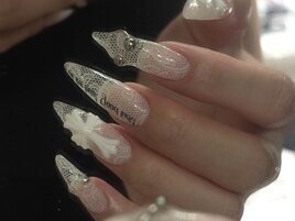MAYU★レースピアス¥11040