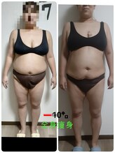 エアレ(eare)/全身スリムムーヴbefore、after