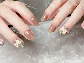 リボンデザインネイル/神田