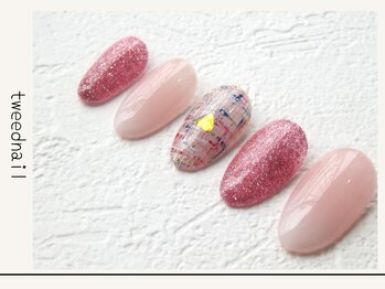 プレンティー 北千住西口店(plenty)/ツイードネイル