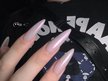 ジェミーネイル エビス(Jemiy nail ebisu)/ミラーピンクオーロラ