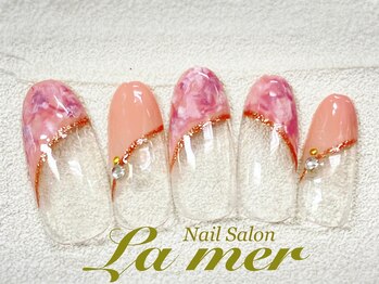 ラメール(La mer)/★ハンド定額ネイル★ ￥7700