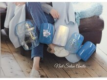 ネイルサロン アミティエ(Nail Salon Amitie)/クリアmirror デザインfoot nail
