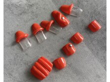 ネイル ブーマー(Nail BOOMER)/フットネイル/オレンジ