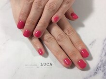 ネイルアトリエルカ(nail atelier LUCA)/S-56 大人可愛いビビットピンク