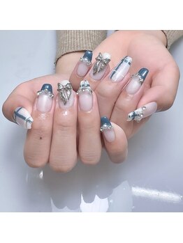 東海最大級ネイルサロン by レディスペネイル 名駅店/チェックネイル