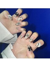 ピュアティネイル(purity nail)/秋らしい豹柄