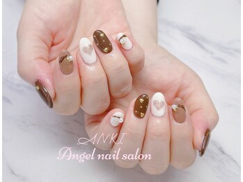 エンジェルネイルサロン(Angel nail salon)/ハートXチョコXバレンタイン