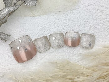 きらきらスターネイル