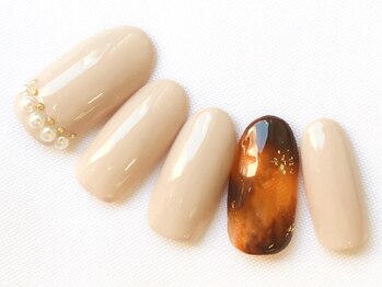 ネイルーク(Nailuke)の写真/800種類以上ある定額ネイルは、大人女性に似合う、上品なデザインが中心！【初回8900円】から♪