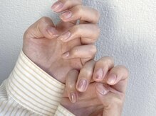 ネイルサロン アビー 新宿東口店(abbie)/桃ネイル ¥8,690