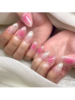アーバンシーネイル 川口店(Urbansea nail)/チークネイル/ラメ入り