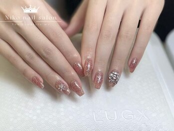 ニコ 銀座本店(Niko)/クリスマス/冬ネイル/ツイード