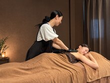 ほっとさろんの雰囲気（お身体に合わせて丁寧に行う筋膜リリース）