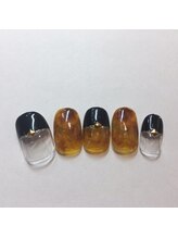 クリスタルネイル ボンベルタ橘店(CRYSTAL NAIL)/べっ甲ネイル