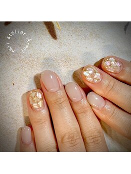 ネイルアトリエ エルメル(nail atelier Armel)/シェルタイル☆