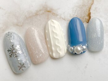 アミネイルズ(AmiNails)/ニットネイル♪