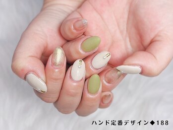 はあとねいる 高松瓦町店/ハンド定番デザイン188◆4,400円