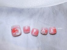 エンジェルガーデンネイル 池袋店(Angelgarden nail)/フットチークネイル♪