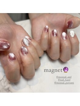 モナールアンド(MONNAL&)/マグネットネイル