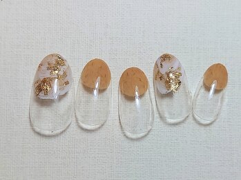 ネイルプラータ(Nail Plata)/丸フレンチネイル【6980】